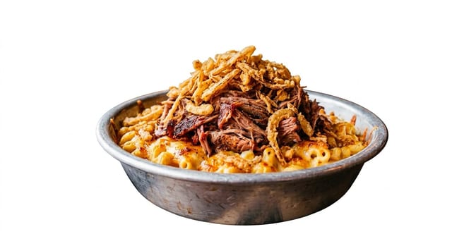 BBQ Mac-N-Cheese Bowl.